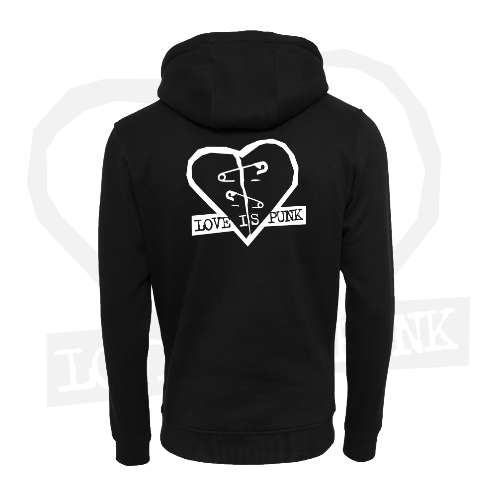Love Is Punk - Logo - Vetoketjuhuppari