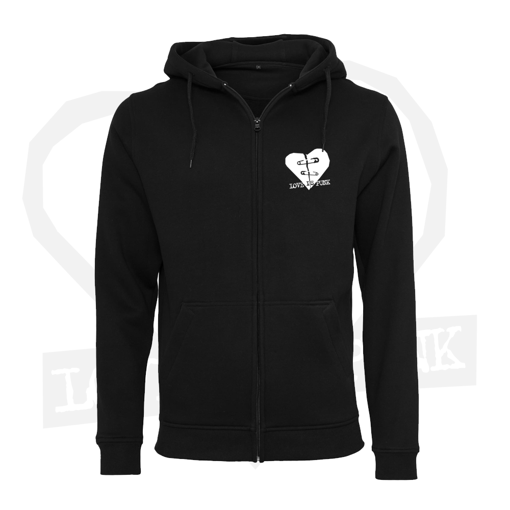 Love Is Punk - Logo - Vetoketjuhuppari