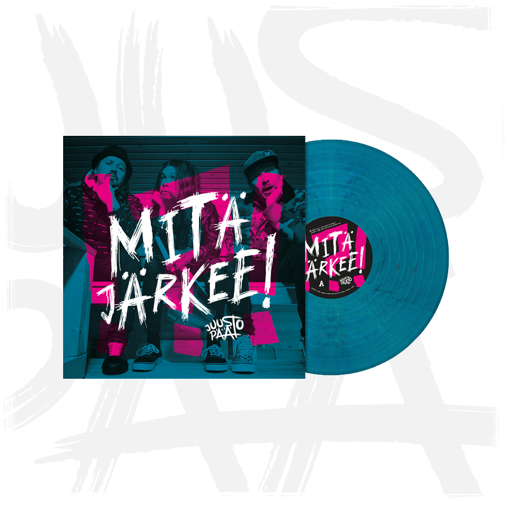 Juustopäät - Mitä järkee! - LP (värivinyyli)