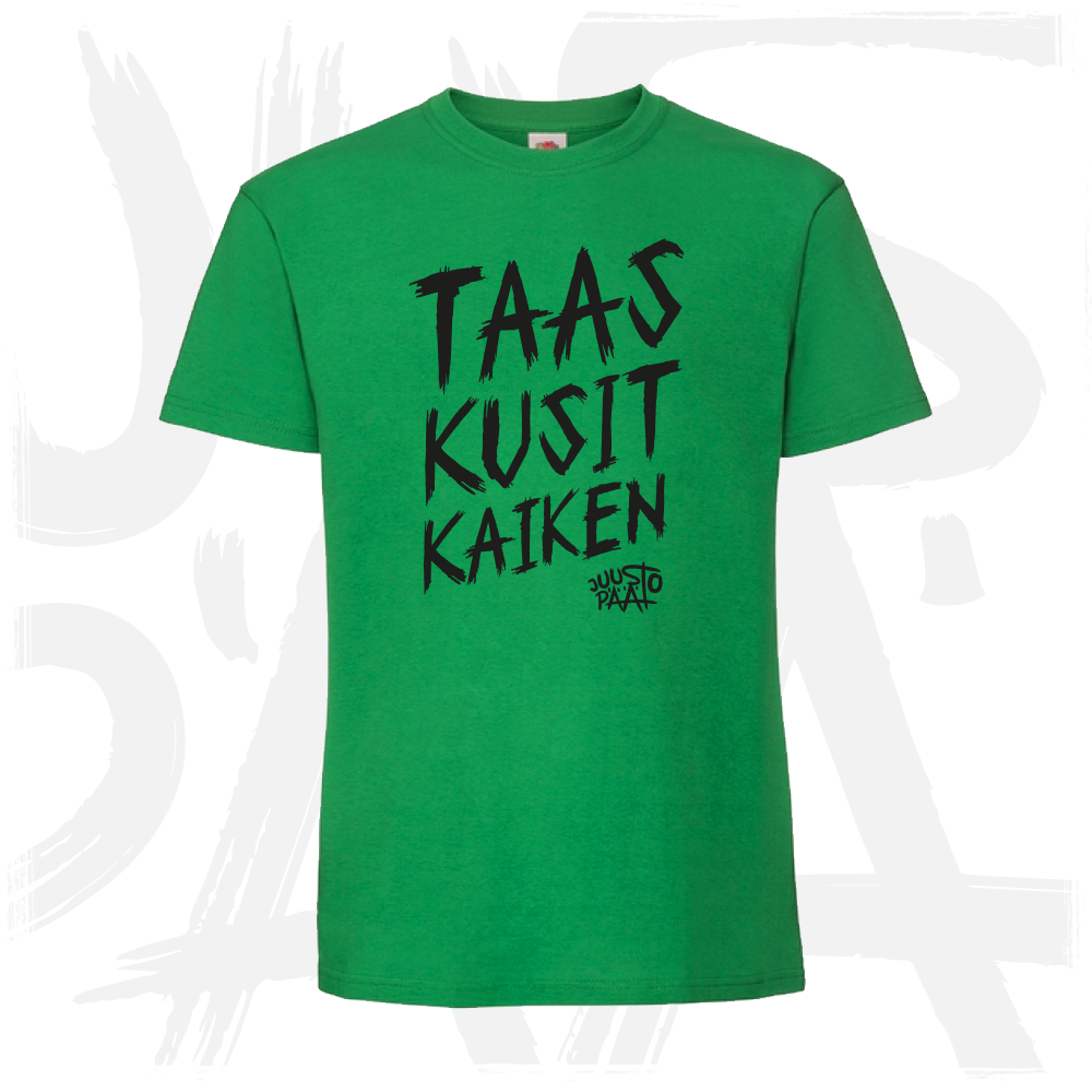 Juustopäät - Taas kusit kaiken - T-paita