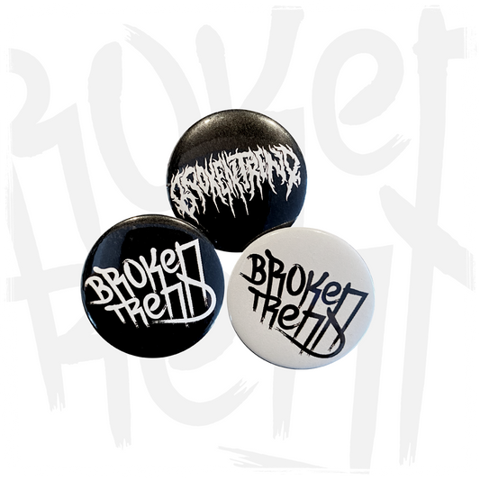 Broken Trend - Pinssit 3 kpl