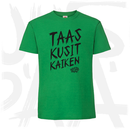 Juustopäät - Taas kusit kaiken - T-paita