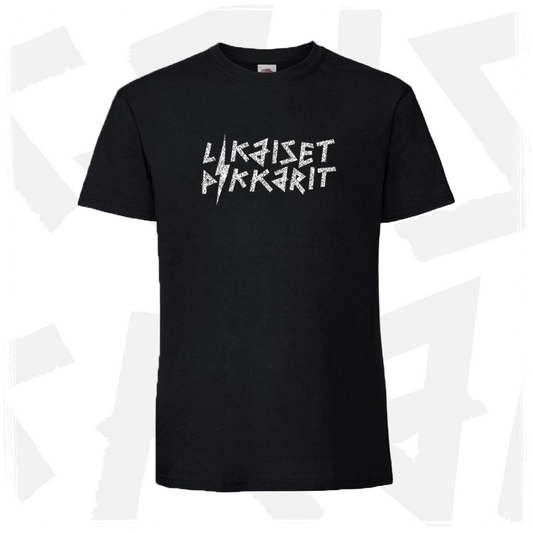Likaiset pikkarit - Glitter-logo - T-paita